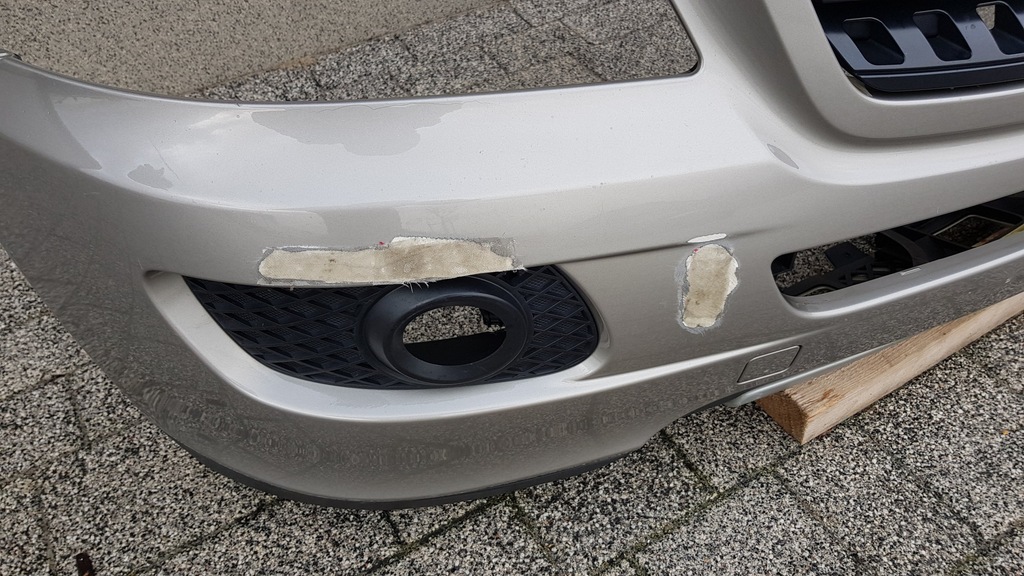 фото №9, Mercedes ml w164 бампер перед bez отверстий a372