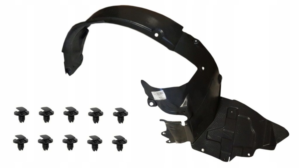 фото №1, Підкрилок перед + кліпси renault laguna iii 07-