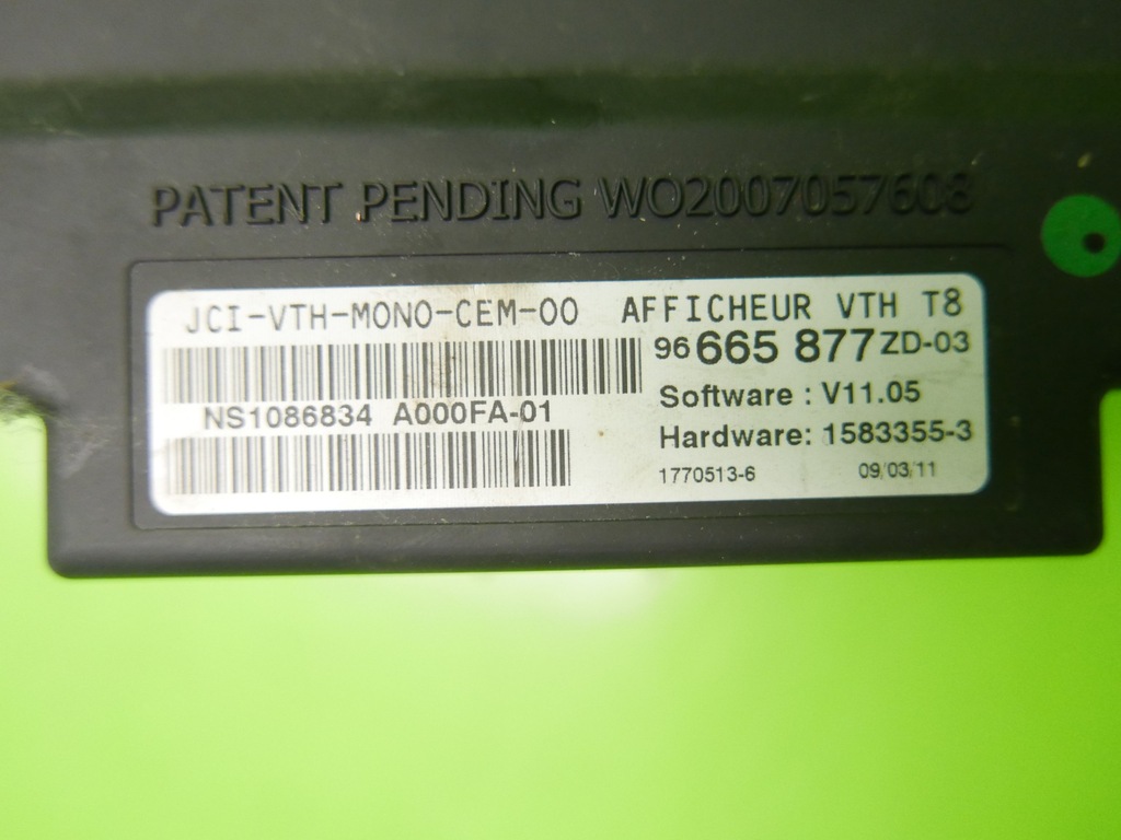 фото №5, Дисплей проектор head up peugeot 3008 i 09-13