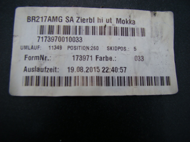 Mercedes s-coupe amg w 217-бампер задняя задний Киев