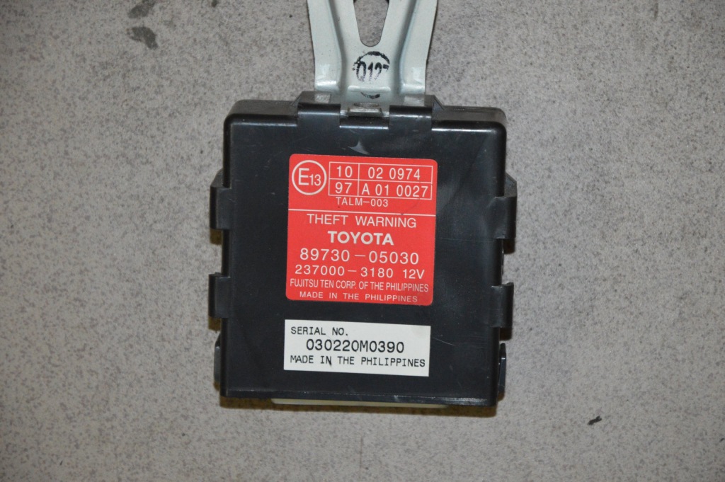 фото №1, Модуль сигнализация toyota avensis t25 89730-05030