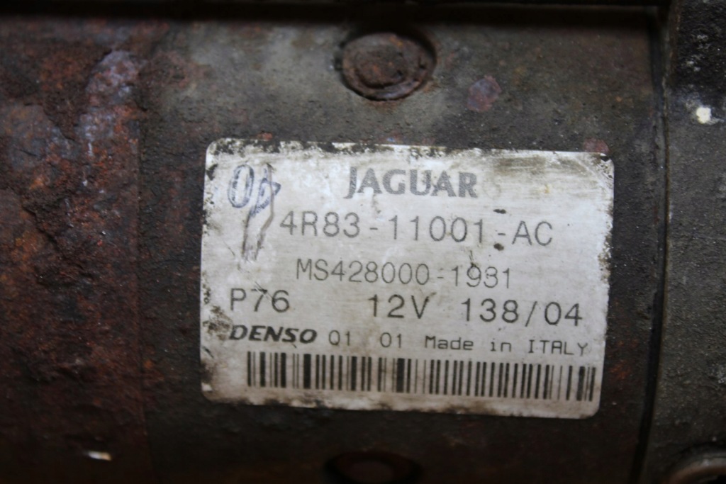 Стартер jaguar 272dt 2.7d 9 зубів 4r8311001ac Зі Шроту