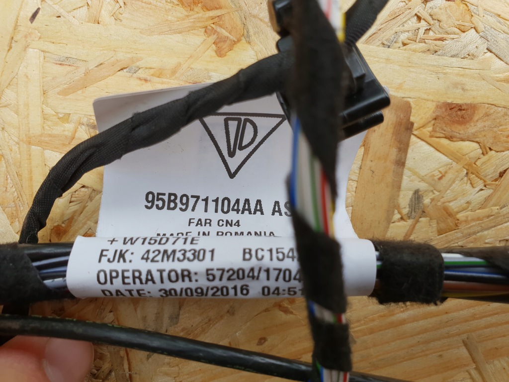 фото №5, Porsche macan электропроводка жгут 95b971104aa