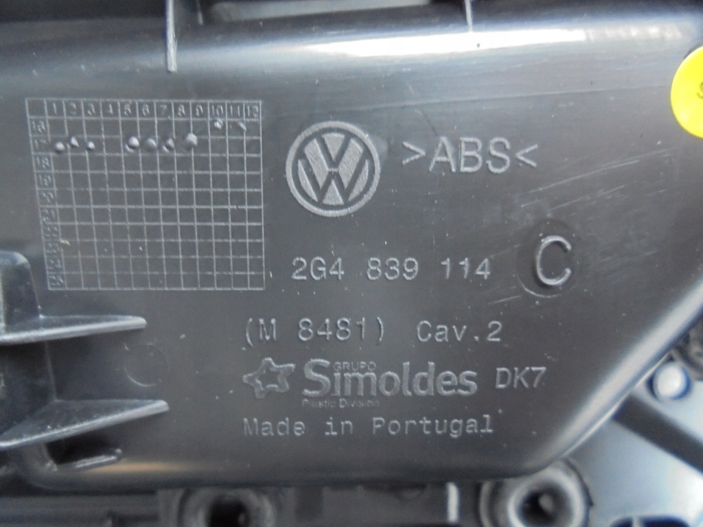 фото №13, Vw polo vi 2q 2g обшивка дверь правый задняя 2g6867212l