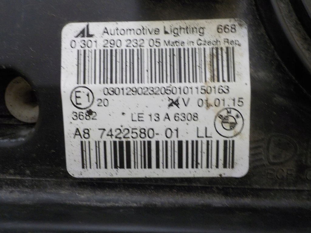 фото №7, Лампа правая передняя bmw f45 f46 ксенон