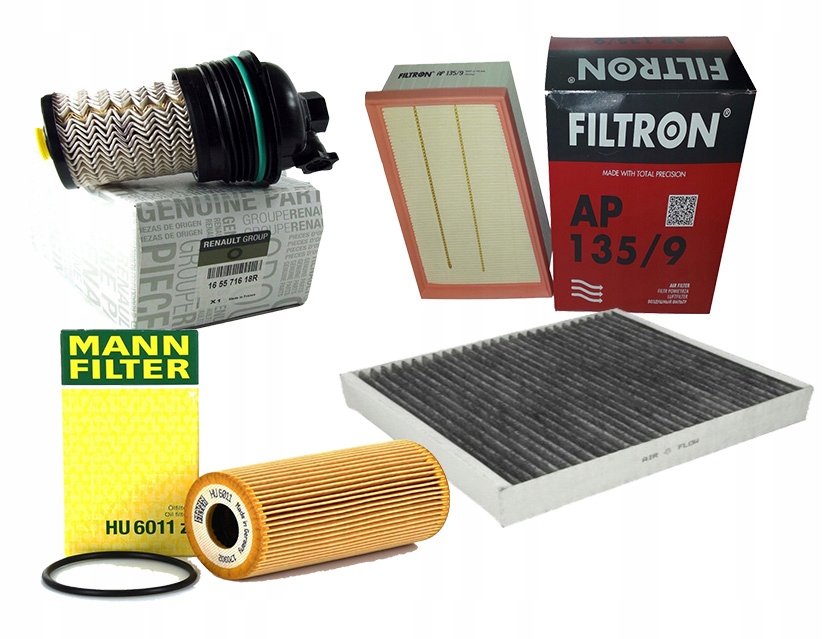фото №1, Набір фільтрів renualt talisman 1,6dci