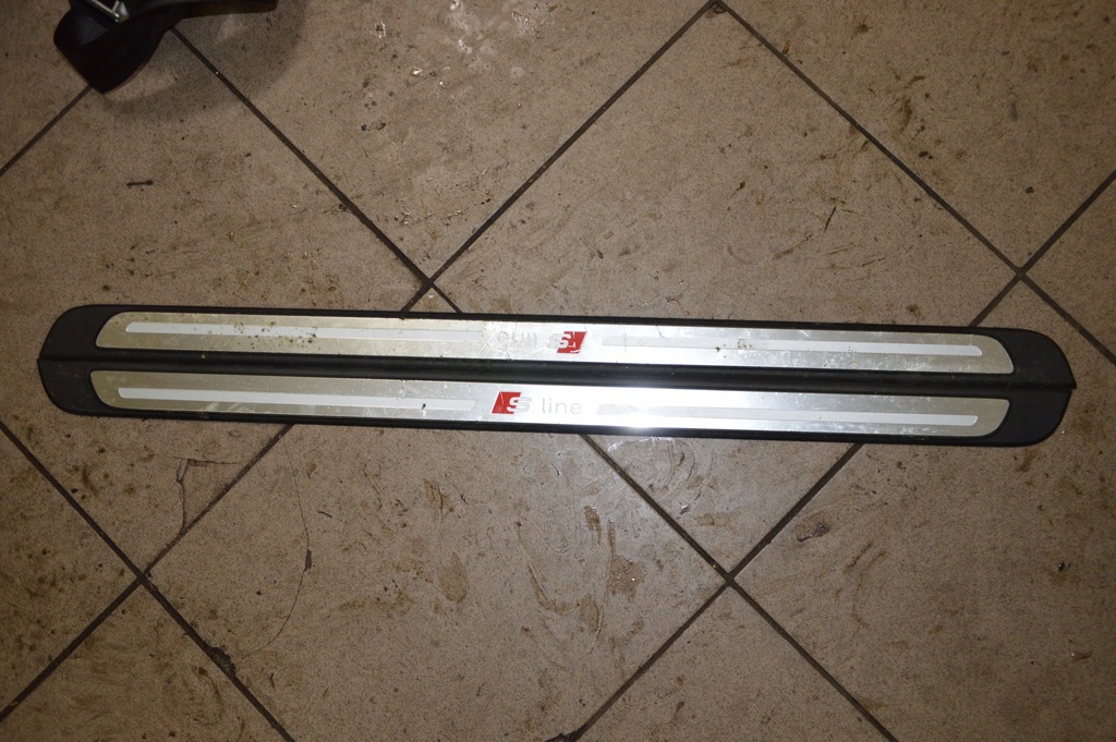 фото №1, Audi a3 8v 3d накладки пороговые s line