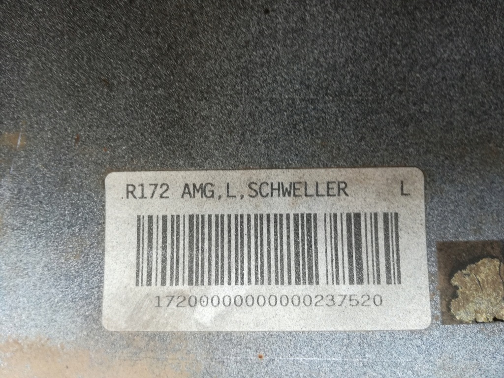 фото №6, Mercedes slk r172 amg порог молдинг порог левая