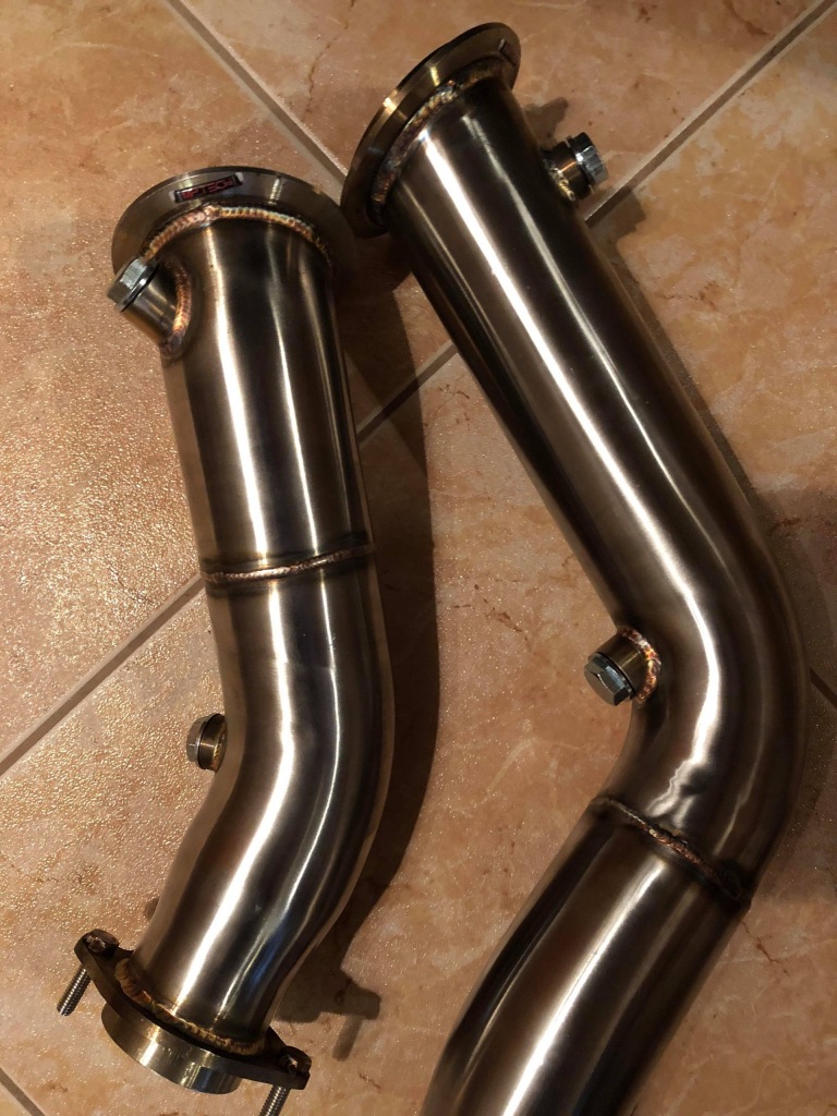 фото №4, Даунпайп bmw m3 f80 m4 f82 s55