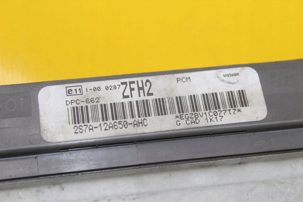 фото №4, Бортовой компьютер двигателя mondeo mk3 2.0 tddi 2s7a12a650ahc