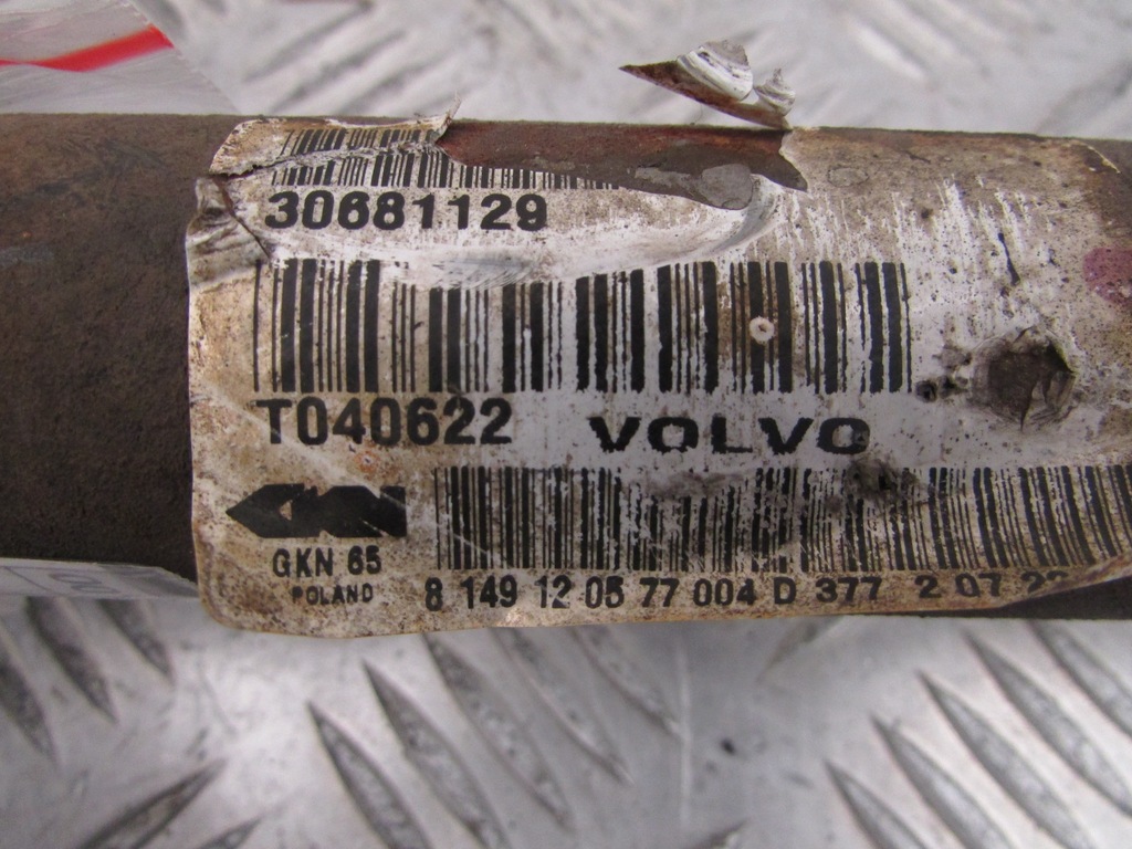 фото №5, Привідний вал права volvo s40 1.8 06r v50