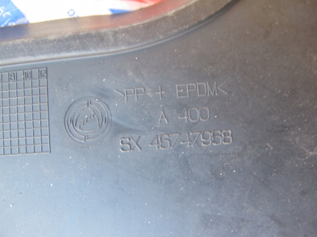 фото №5, Брызговик защита левый задняя fiat marea 99-02