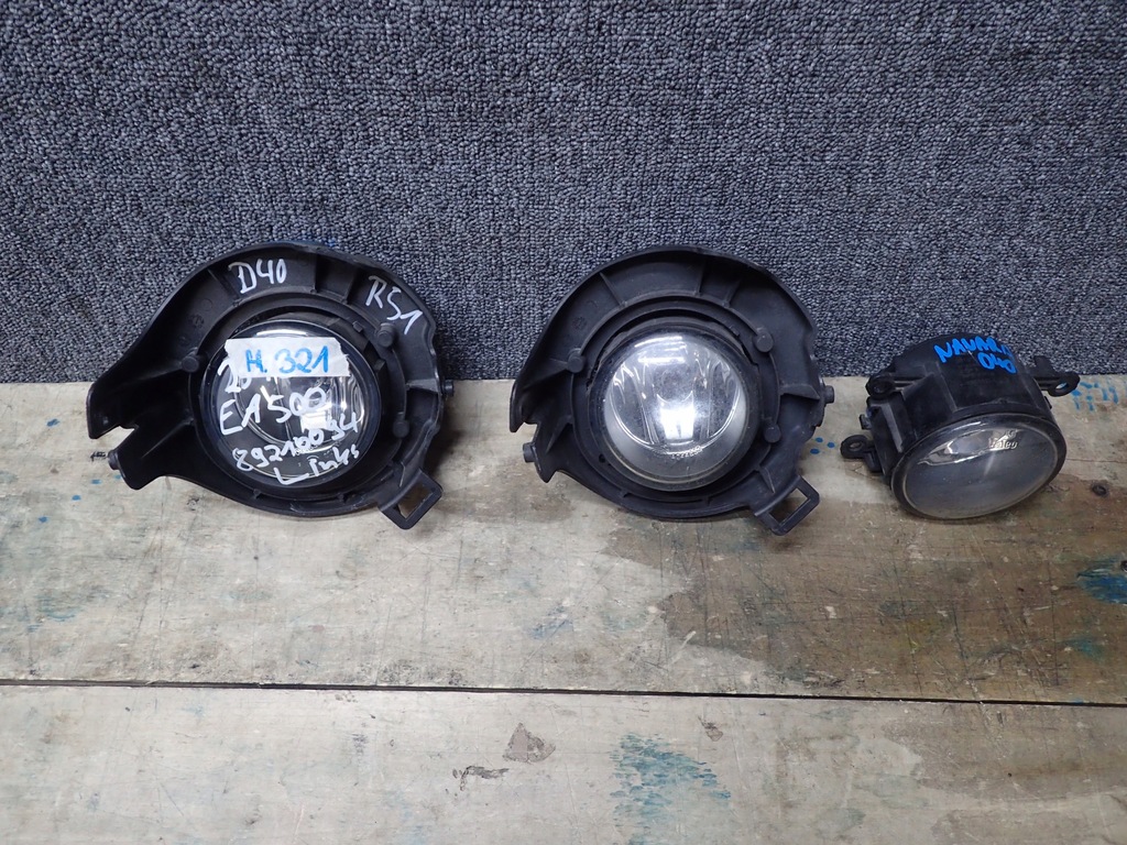 фото №1, Протитуманна фара лівий nissan navara d40 pathfinder рамка