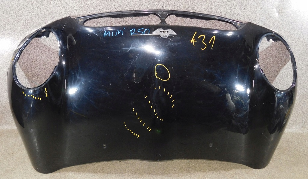 фото №1, Mini cooper one r50 r52 -06 капот крышка двигателя