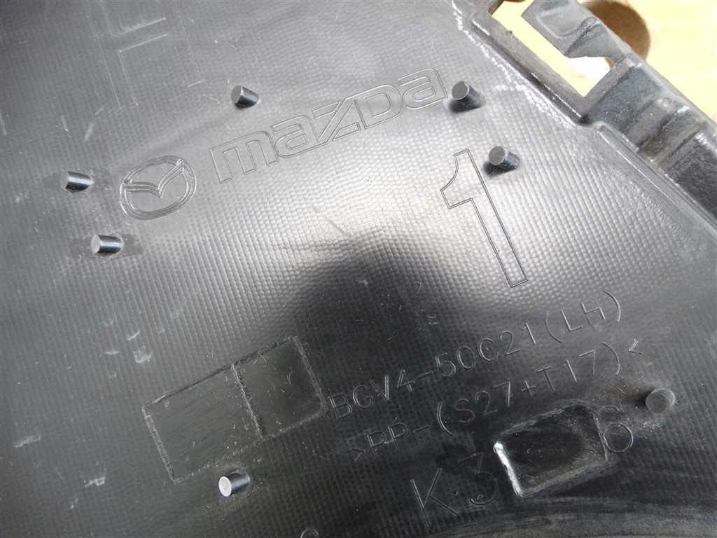 фото №8, Решётка левая mazda 3 lift bgv4-50c21 2011-2013