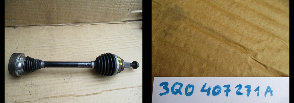 фото №1, Приводной вал 7l6407271d