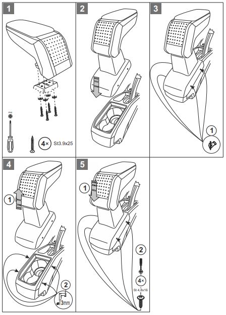 фото №10, Armster s підлокітник шкіряний dacia duster 2018-