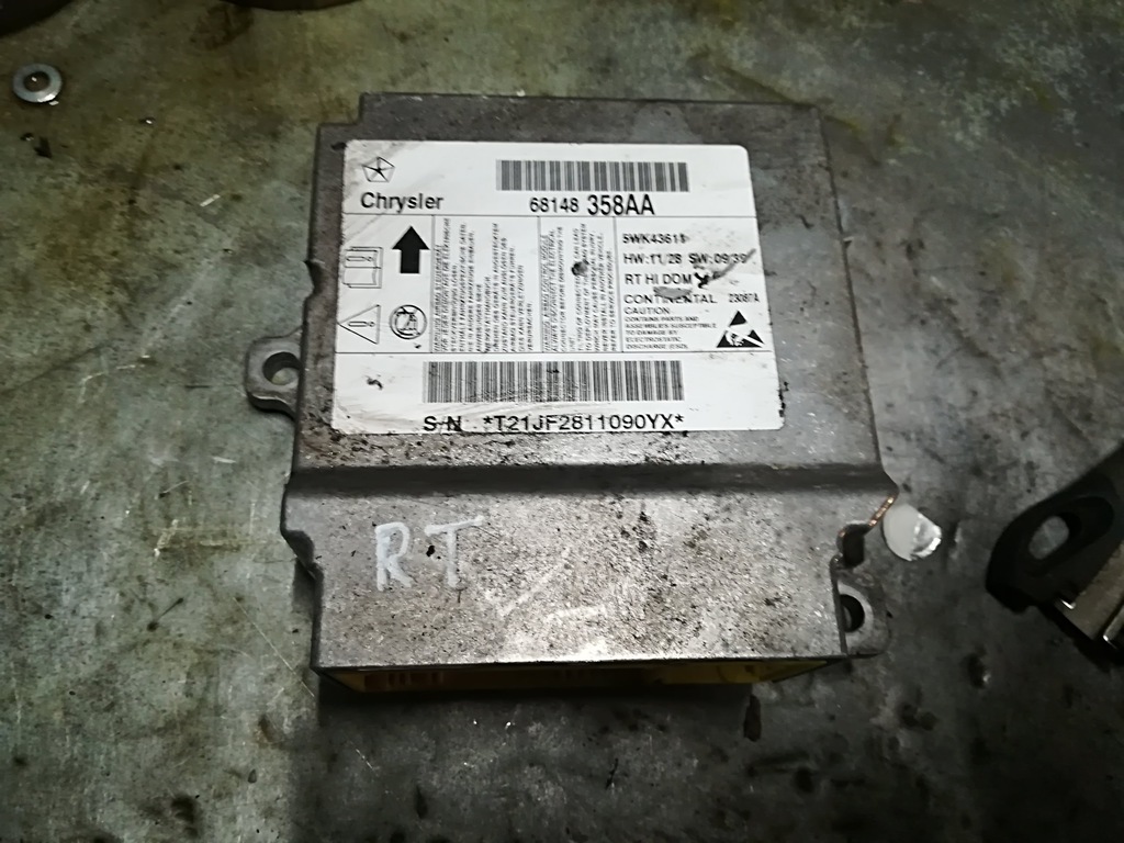 фото №1, Voyager town caravan 08-17r датчик подушка безопасности