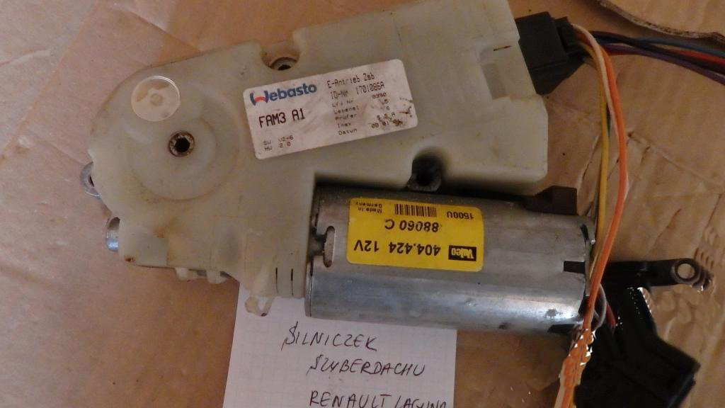 фото №1, Моторчик люк renault laguna ii