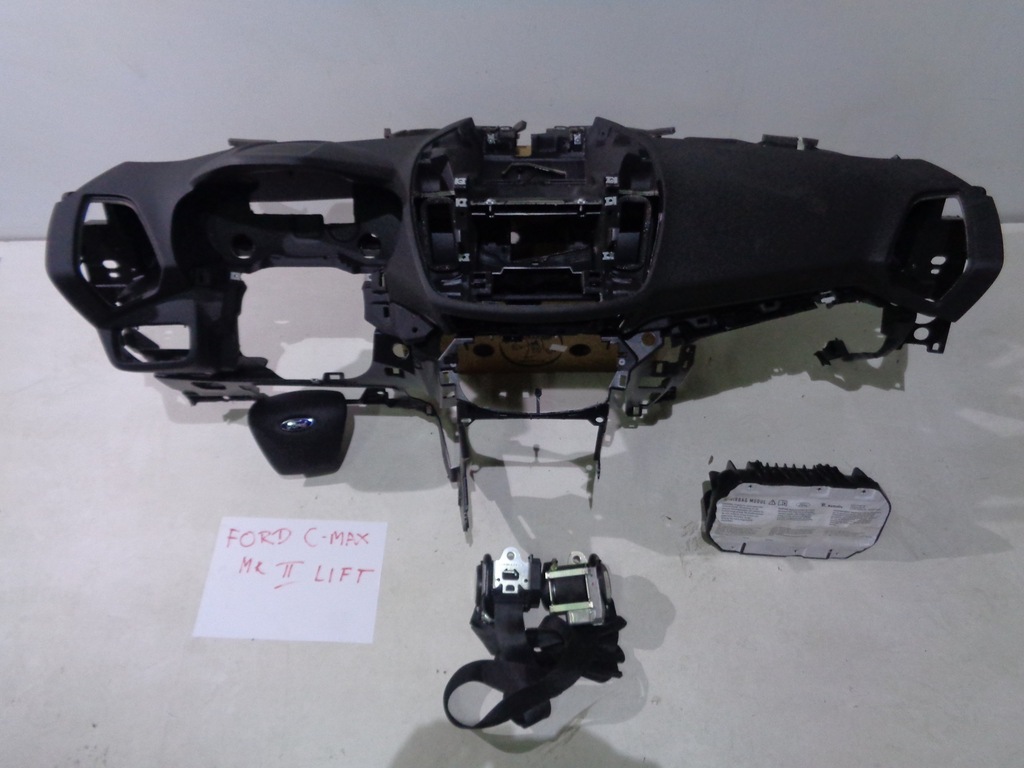 фото №1, Ford c-max ii mk2 lift панель приладів подушки безпеки подушка безпеки ремені