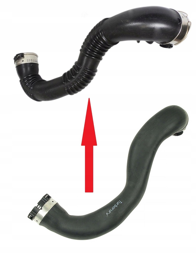 фото №1, Труба интеркулер mercedes a-klasa w176 a2465200401