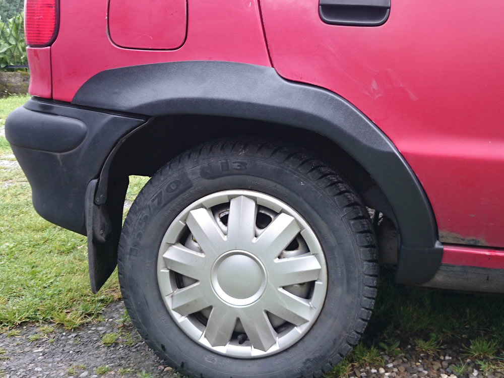 фото №5, Накладки крила крила renault megane ii 4d