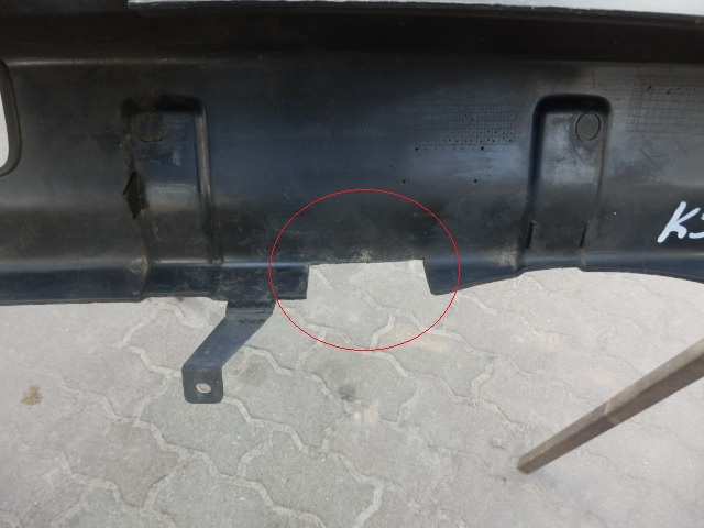 фото №8, Mitsubishi outlander ii бампер задня задній накладка