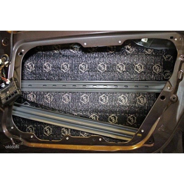 фото №13, Stp accent масса бутиловая + пена 6mm pe 50x37,5cm usztywnia blachę cisza