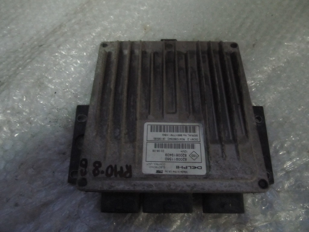 фото №1, Бортовий комп'ютер блок керування двигуна renault 1.5dci modus