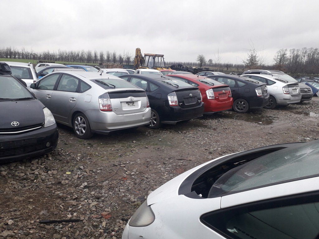 фото №4, Toyota prius ii чверть права блок двигуна перед правий