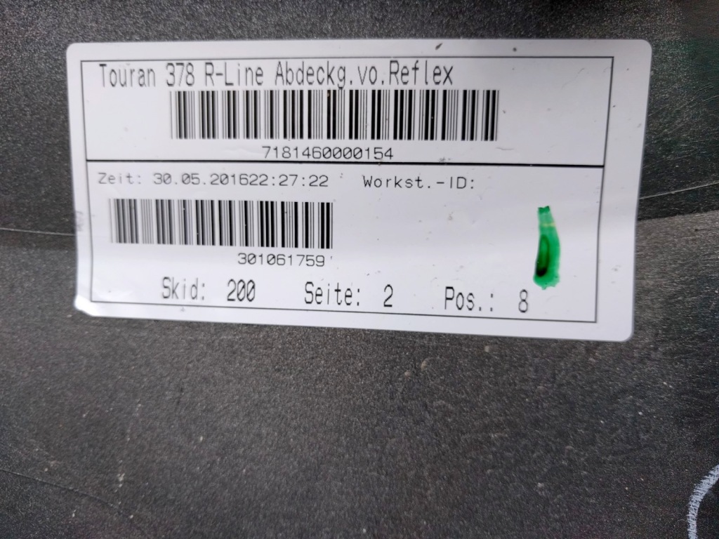 фото №10, Бампер передній vw touran iii 5ta r-line - перед