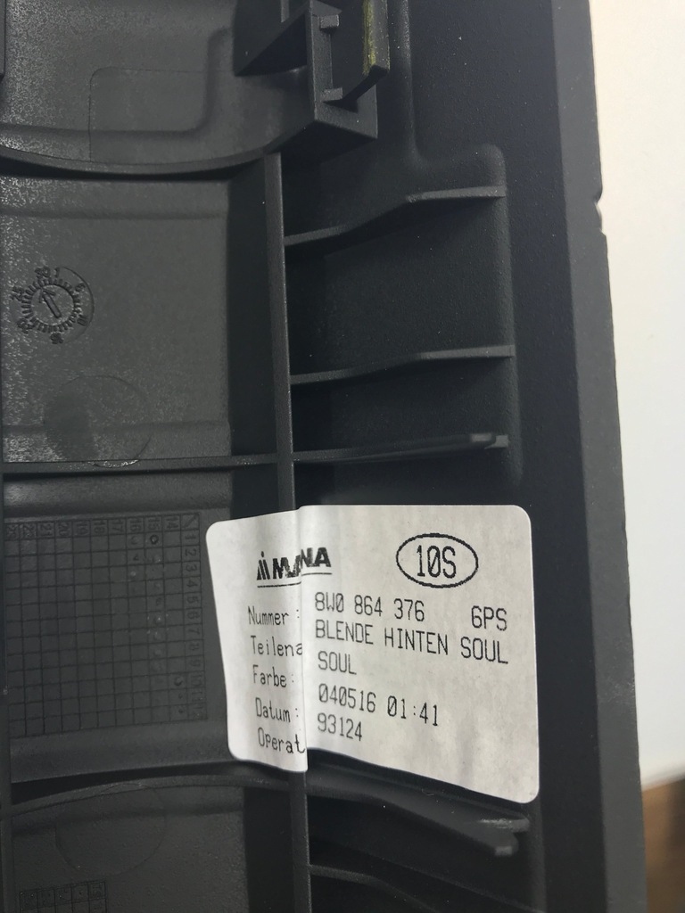 фото №5, Audi a4 a5 8w6 защита туннель среднего 8w0864376