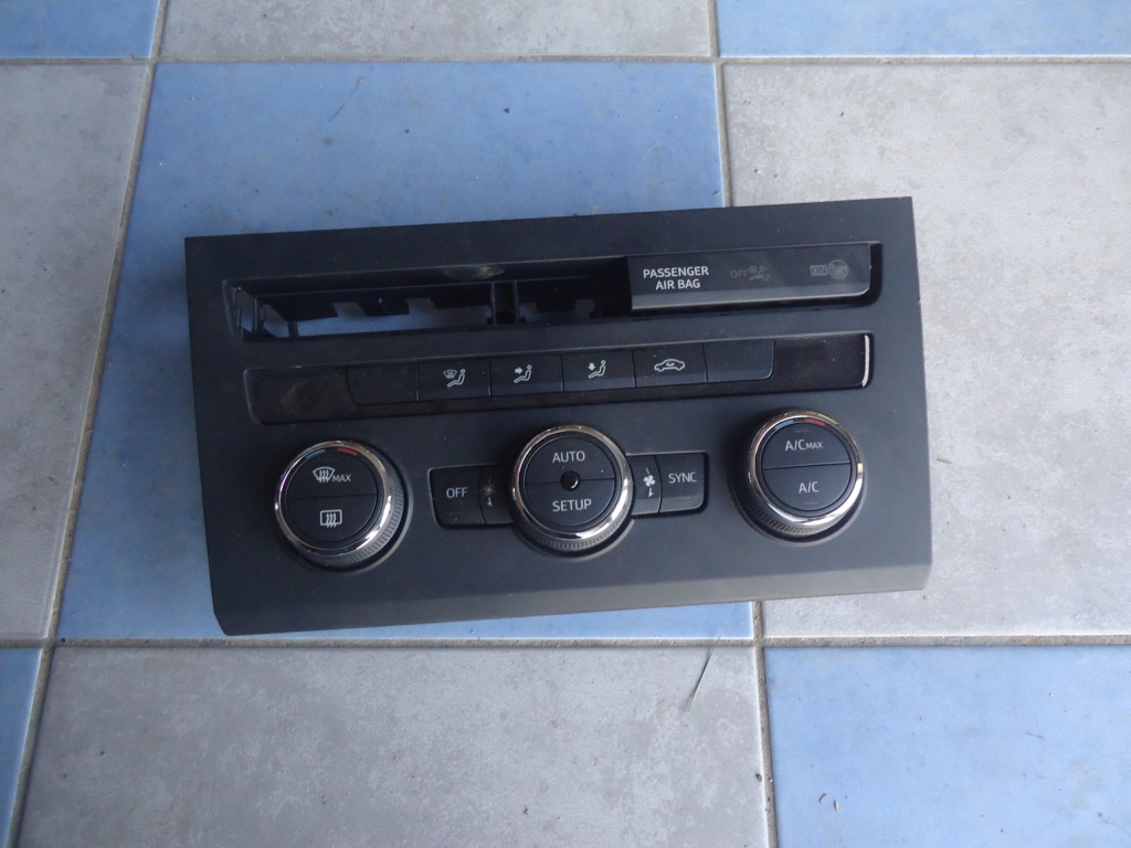 фото №1, Seat leon 2013 панель climatronik 5f0907044 cz-wa