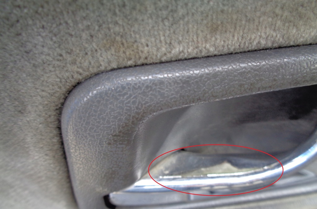 фото №3, Ручка внутренняя левая перед mitsubishi pajero ii