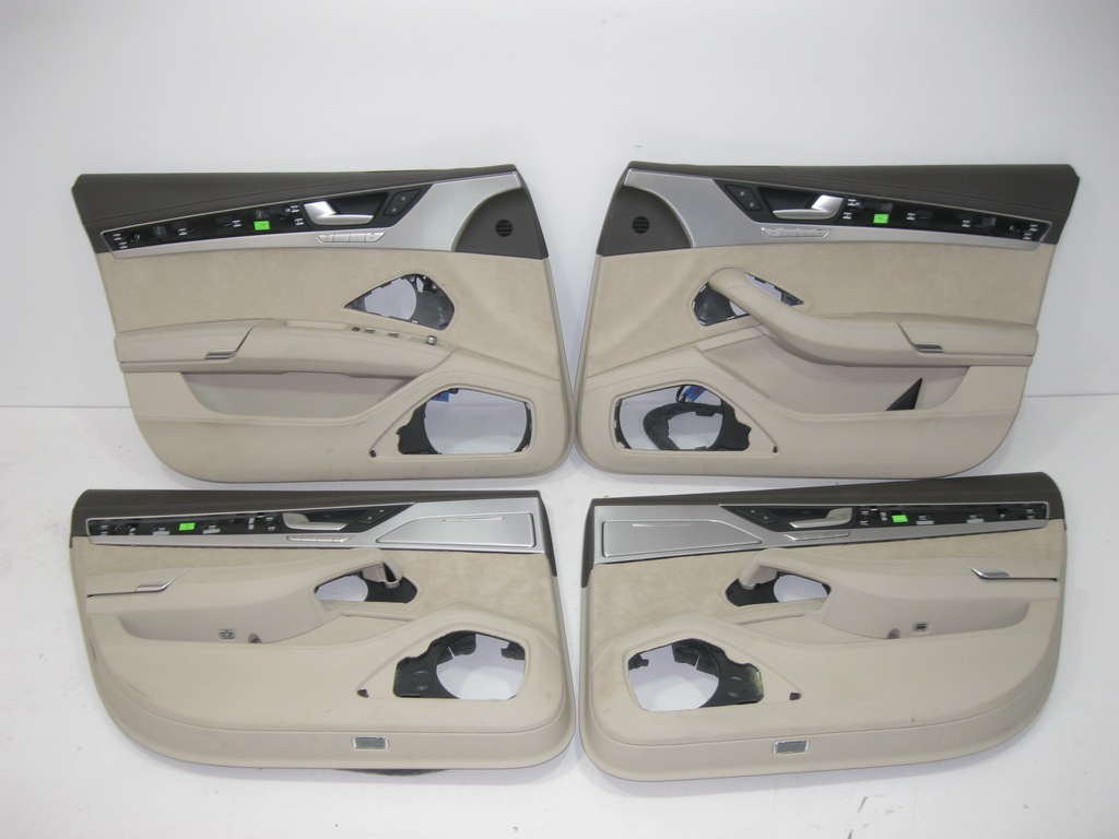 фото №11, Audi a8 4h long сиденья сиденье обивка дверь туннель