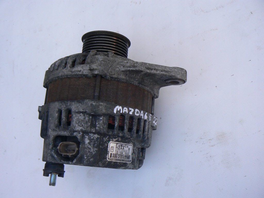 фото №1, Mazda 6 ii gh 2.2 d mzr 185km lift генератор 100a