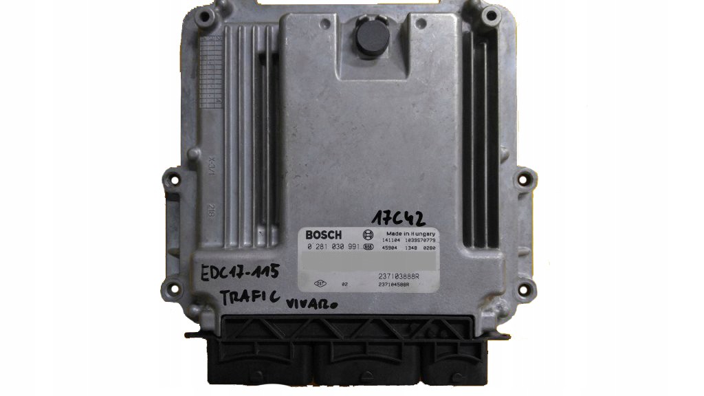 фото №1, Ecu renault trafic 0281030991 237103888r dopiszę