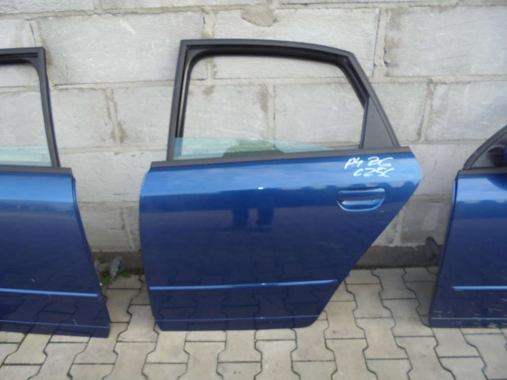 фото №1, Дверь левый задняя audi a4 b6 lz5c sedan