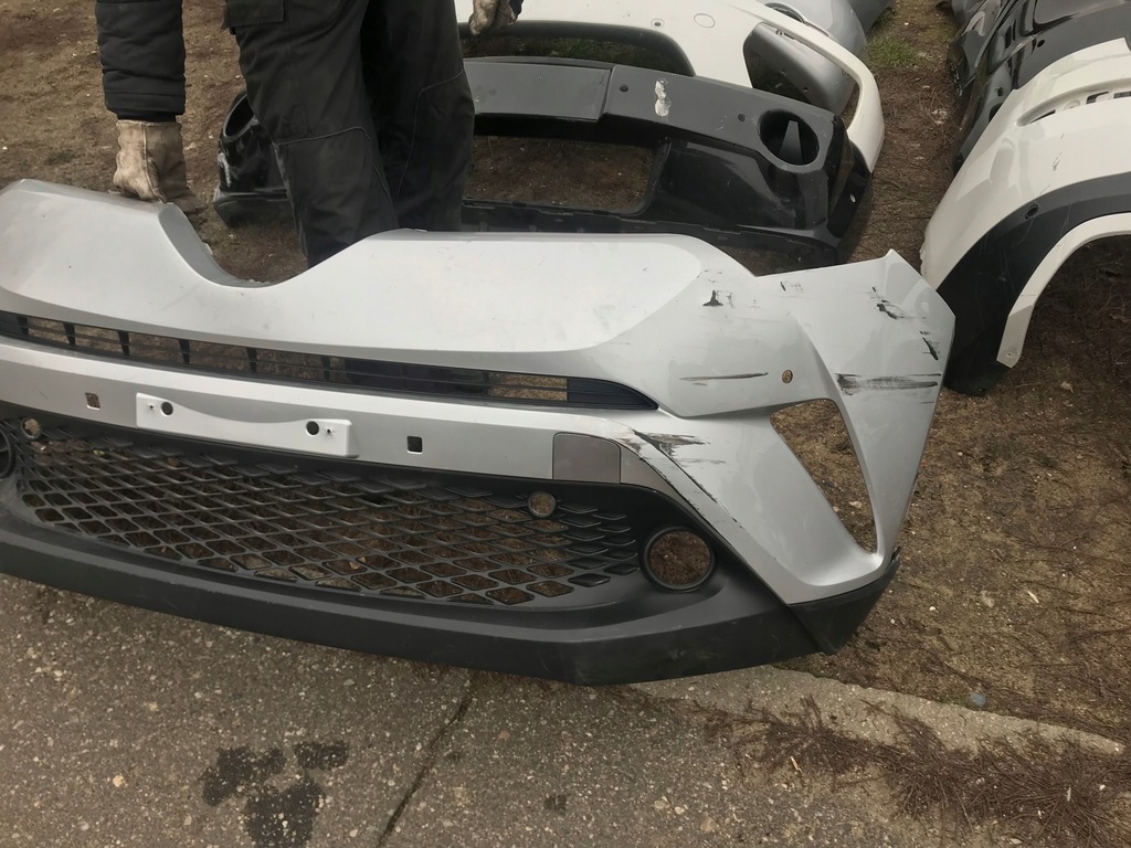 фото №6, Toyota c-hr бампер передний оригинал