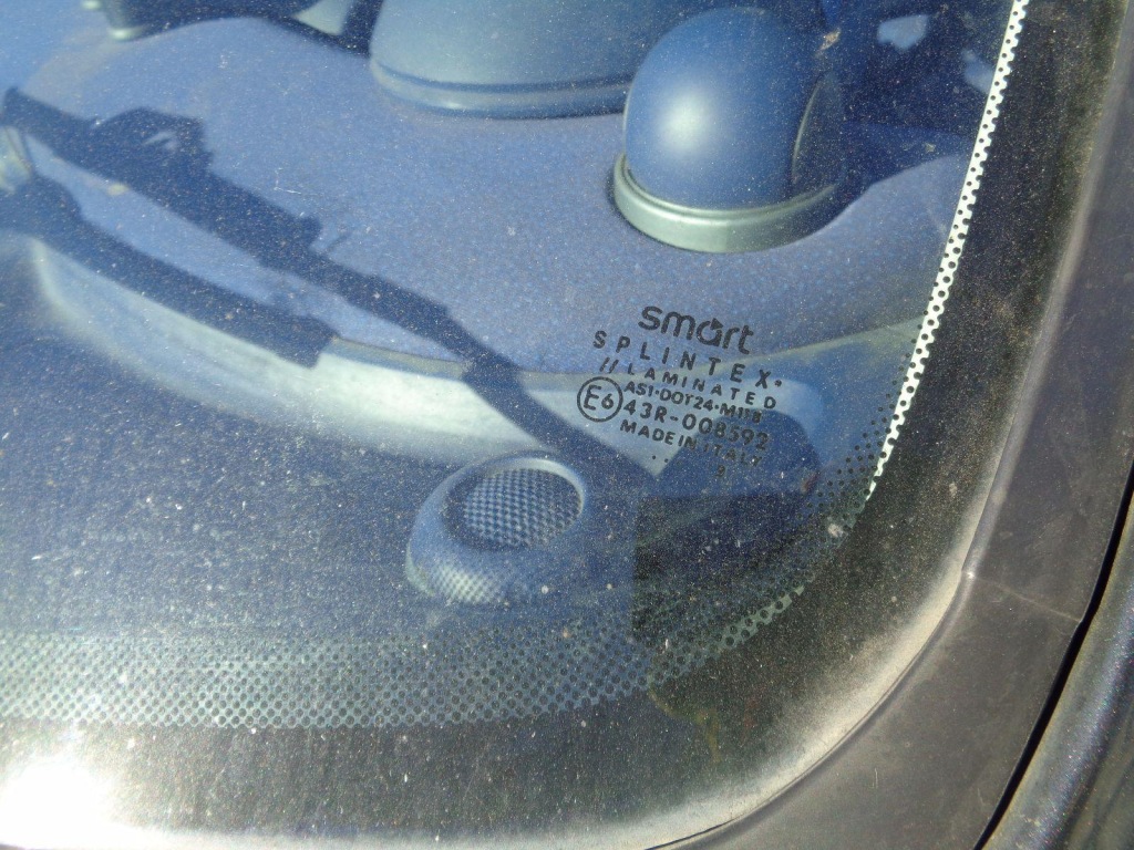 фото №4, Стекло лобовое перед передняя smart 450 fortwo i