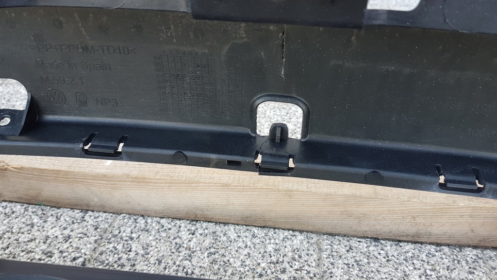 фото №11, Vw eos 05-10 бампер перед оригінал c093