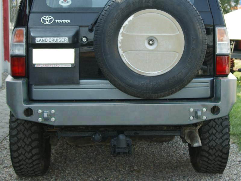 фото №7, Бампер задня задній toyota land cruiser 95 сталевий