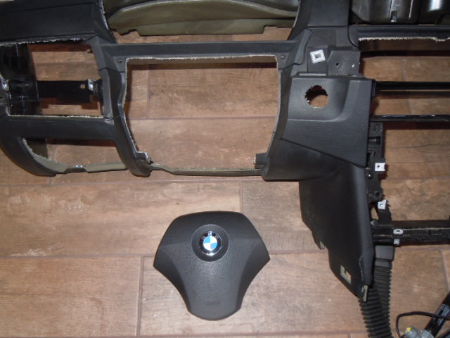 фото №5, Bmw e60 e61 5 консоль + 2 x подушка безпеки + 2 x натягувач