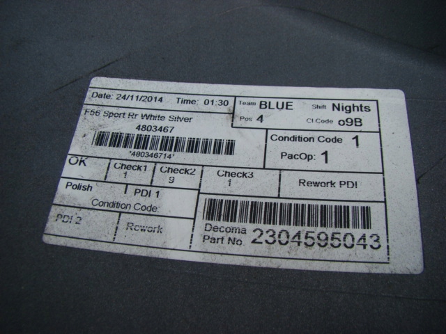 фото №7, Mini cooper f-56 s-zderzak перед передний