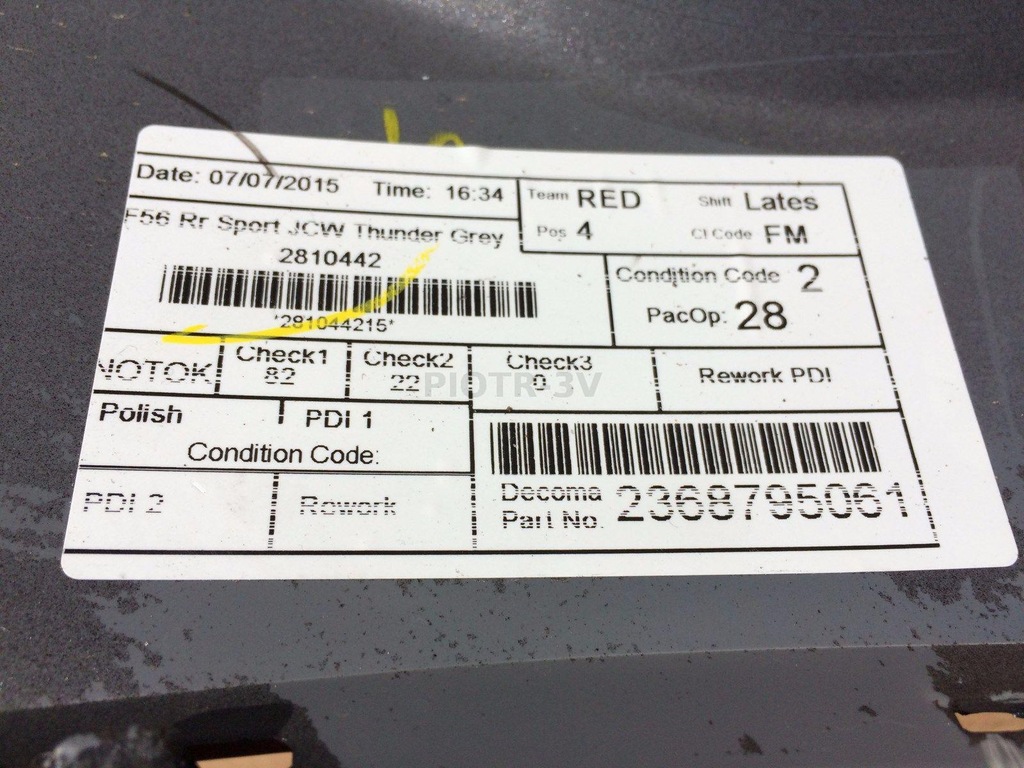 фото №9, Бампер задний mini cooper s f56 f57 jcw works, задняя