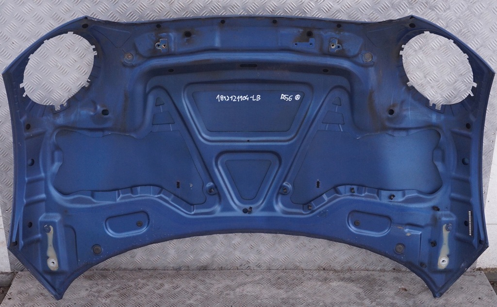 фото №15, Mini r56 капот кришка двигуна lightning blue a63