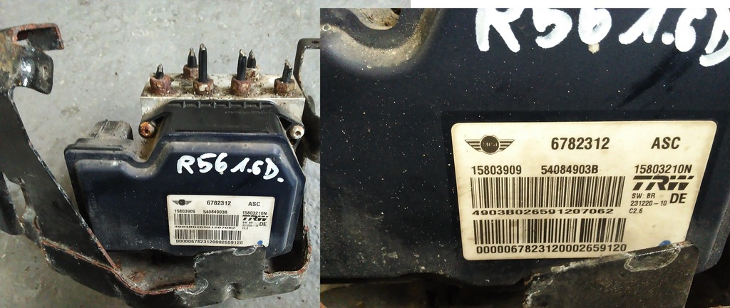 фото №1, Mini cooper r56 насос abs 6782312 15803909