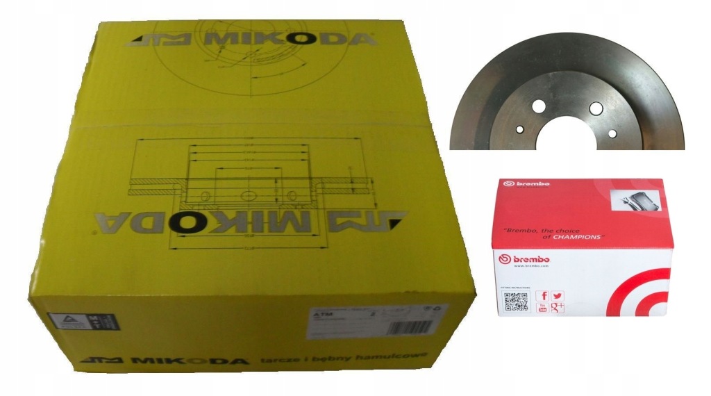 фото №1, Гальмівні диски 2264 гальмівні колодки toyota camry sedan 06r- перед .