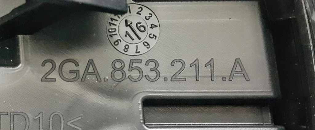 фото №3, Заглушка бампер передняя vw t-roc 2ga853211a