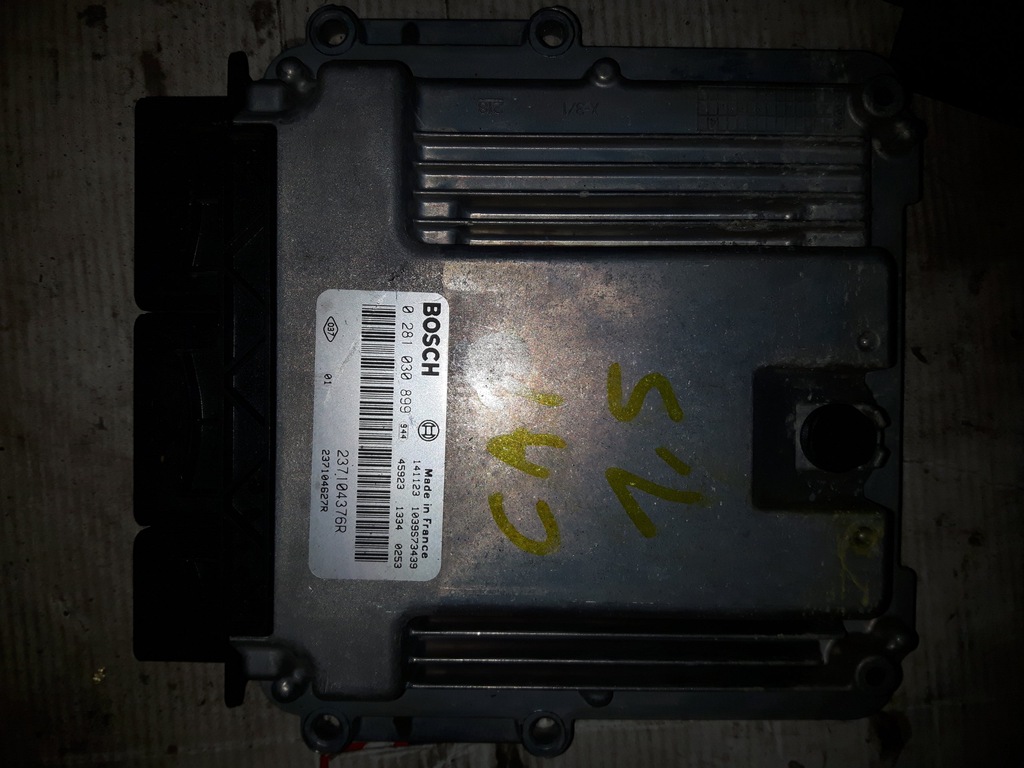фото №1, Бортовий комп'ютер двигуна renault 0281030899